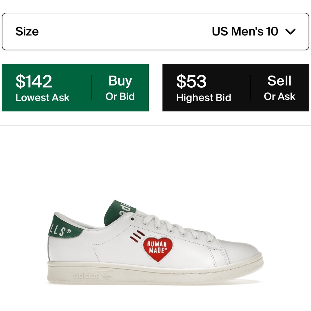 Adidas Stan smith x Human made
